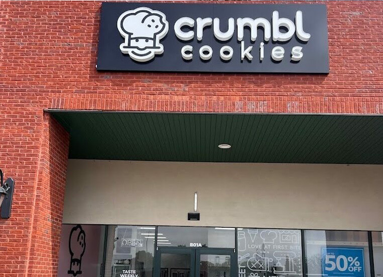 Crumbl Cookies storefront, Buford GA