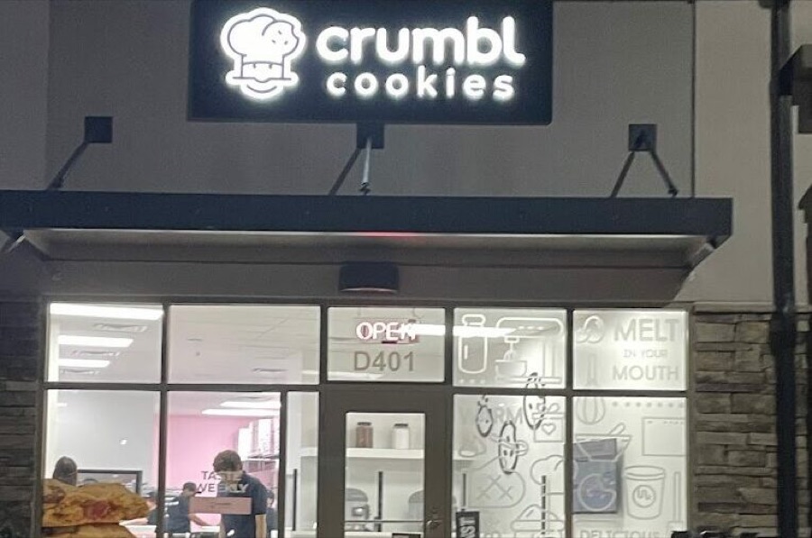 Crumbl Cookies storefront, Flowery Branch GA