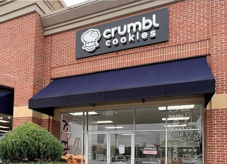 Crumbl Cookies storefront, Lawrenceville GA